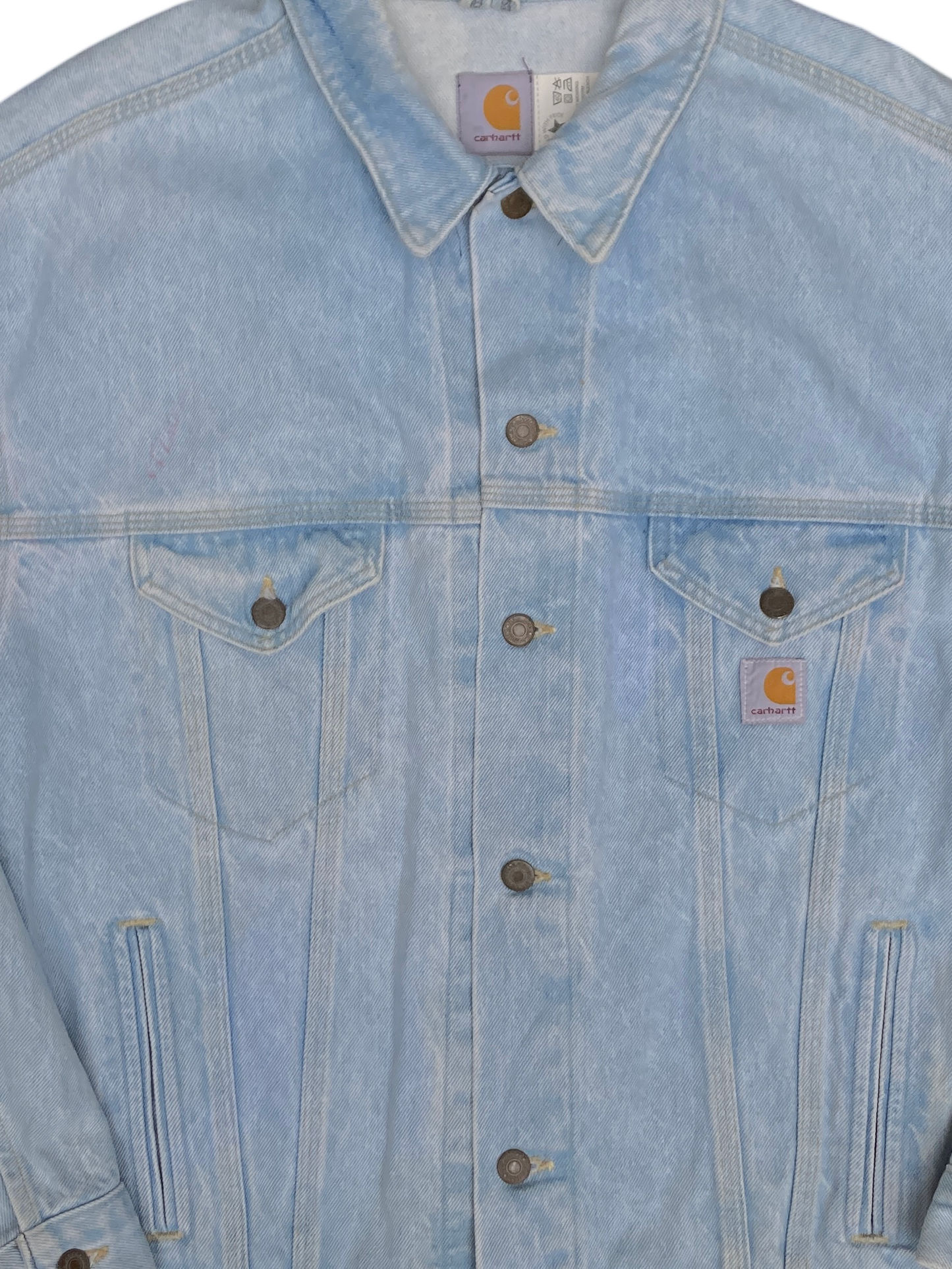 Vintage Carhartt Made in USA Denim Jacket