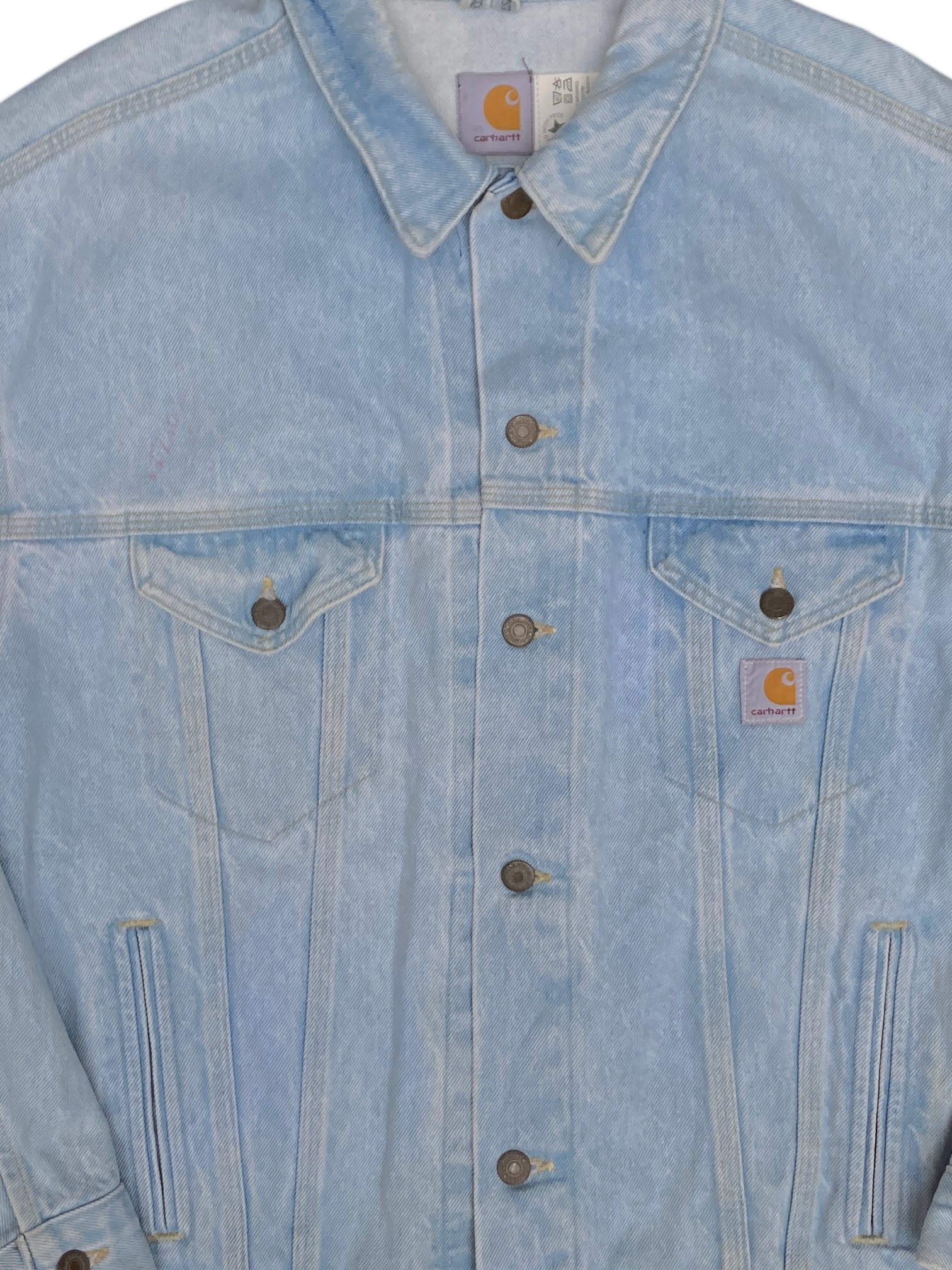 Vintage Carhartt Made in USA Denim Jacket