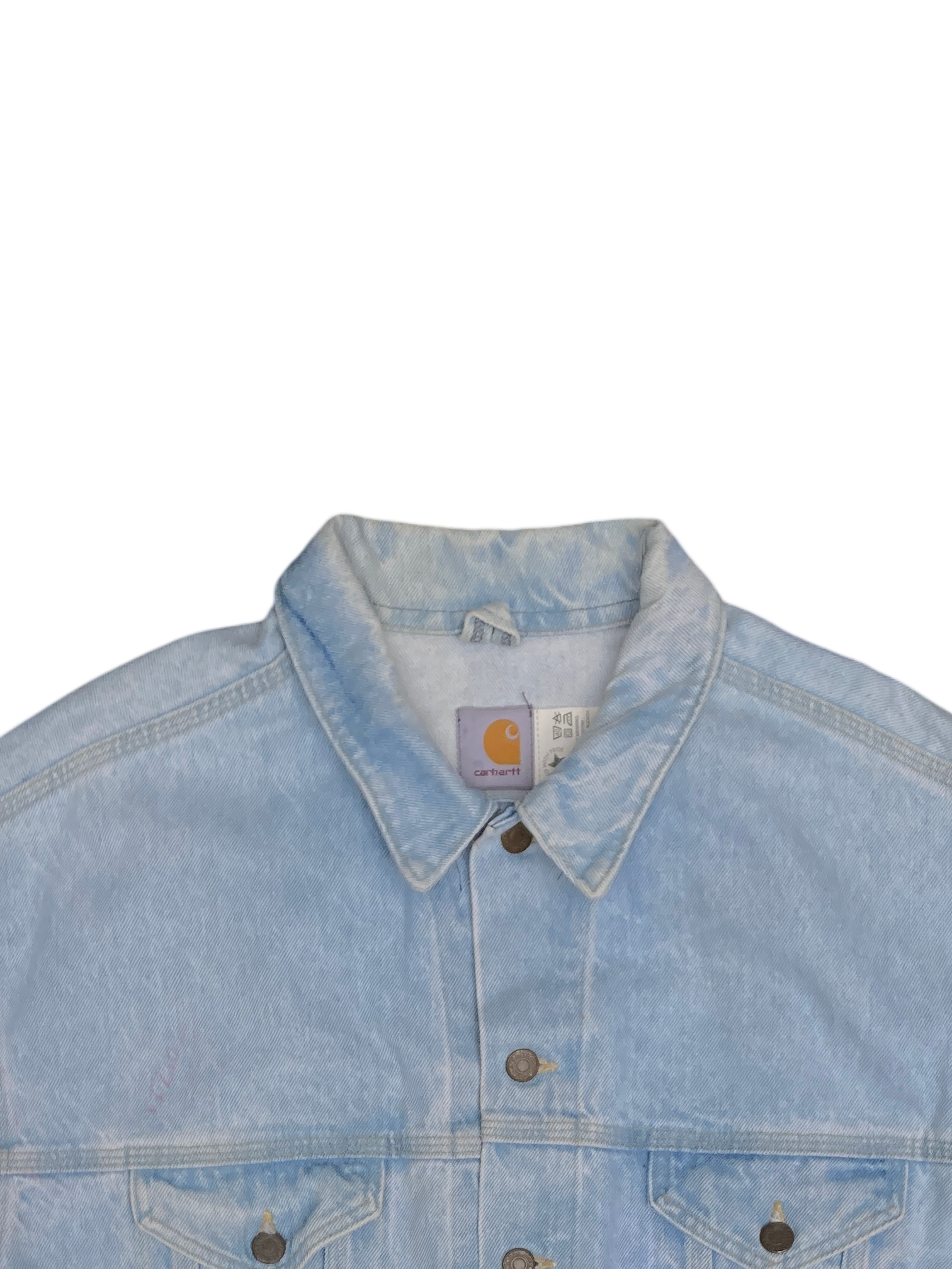 Vintage Carhartt Made in USA Denim Jacket