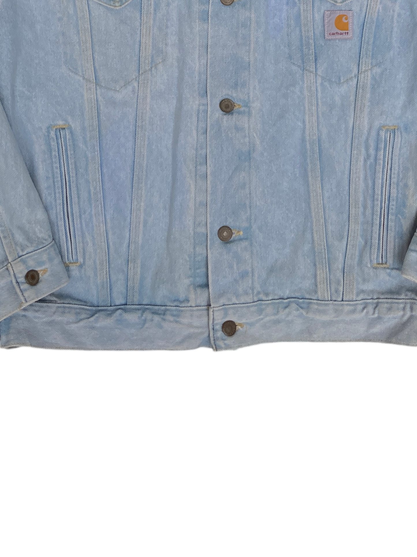 Vintage Carhartt Made in USA Denim Jacket