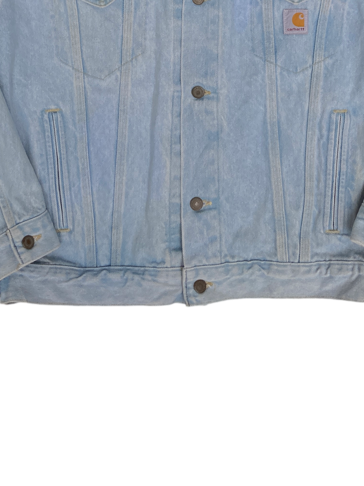Vintage Carhartt Made in USA Denim Jacket
