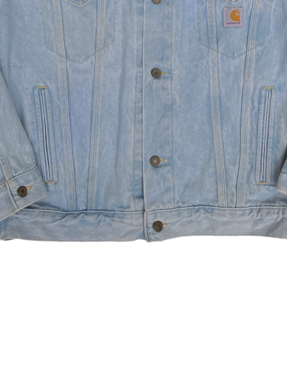 Vintage Carhartt Made in USA Denim Jacket