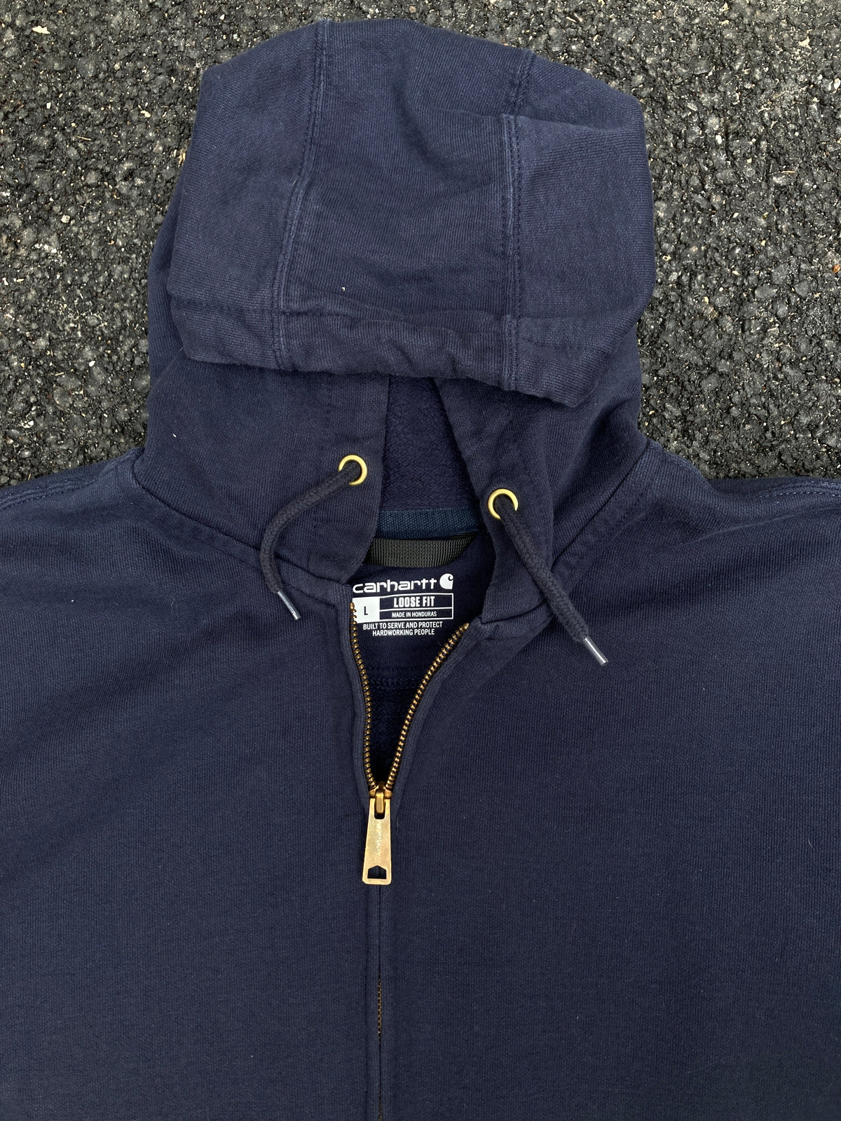 Carhartt Navy Loose fit Hoodie