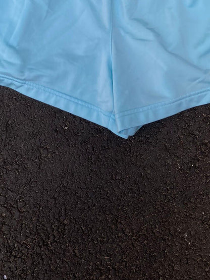 Adidas Performance Retro Track Shorts - Light Sky Blue 3-Stripes