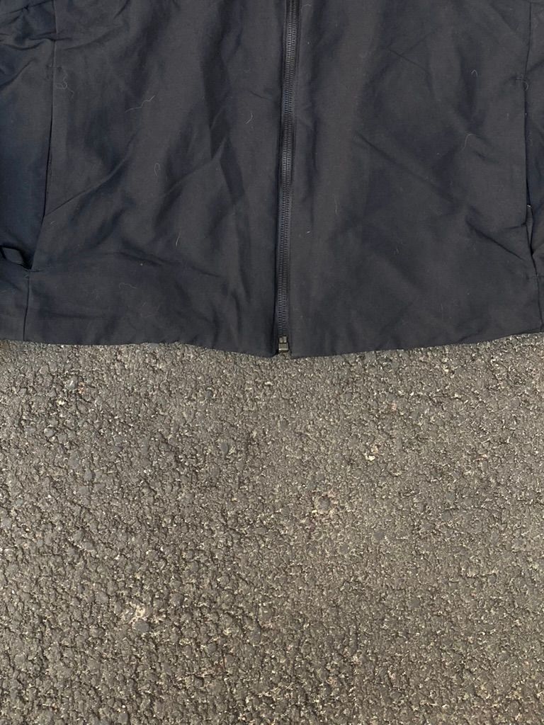 Adidas Performance Cropped Windbreaker Jacket - Black Techwear