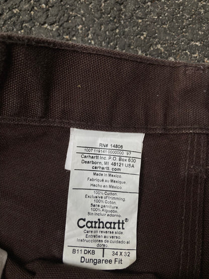 Carhartt Carpenter Pants - Brown Dungaree Fit 2007