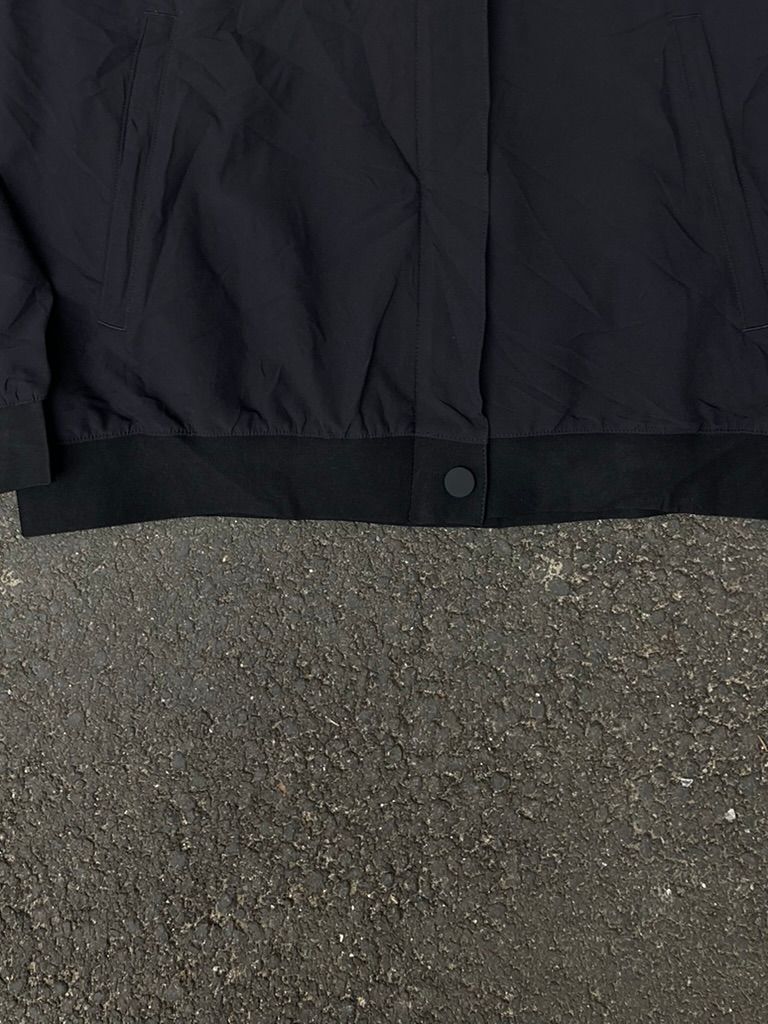 Adidas Lightweight Bomber Jacket - Black Windbreaker Tech Outerwear