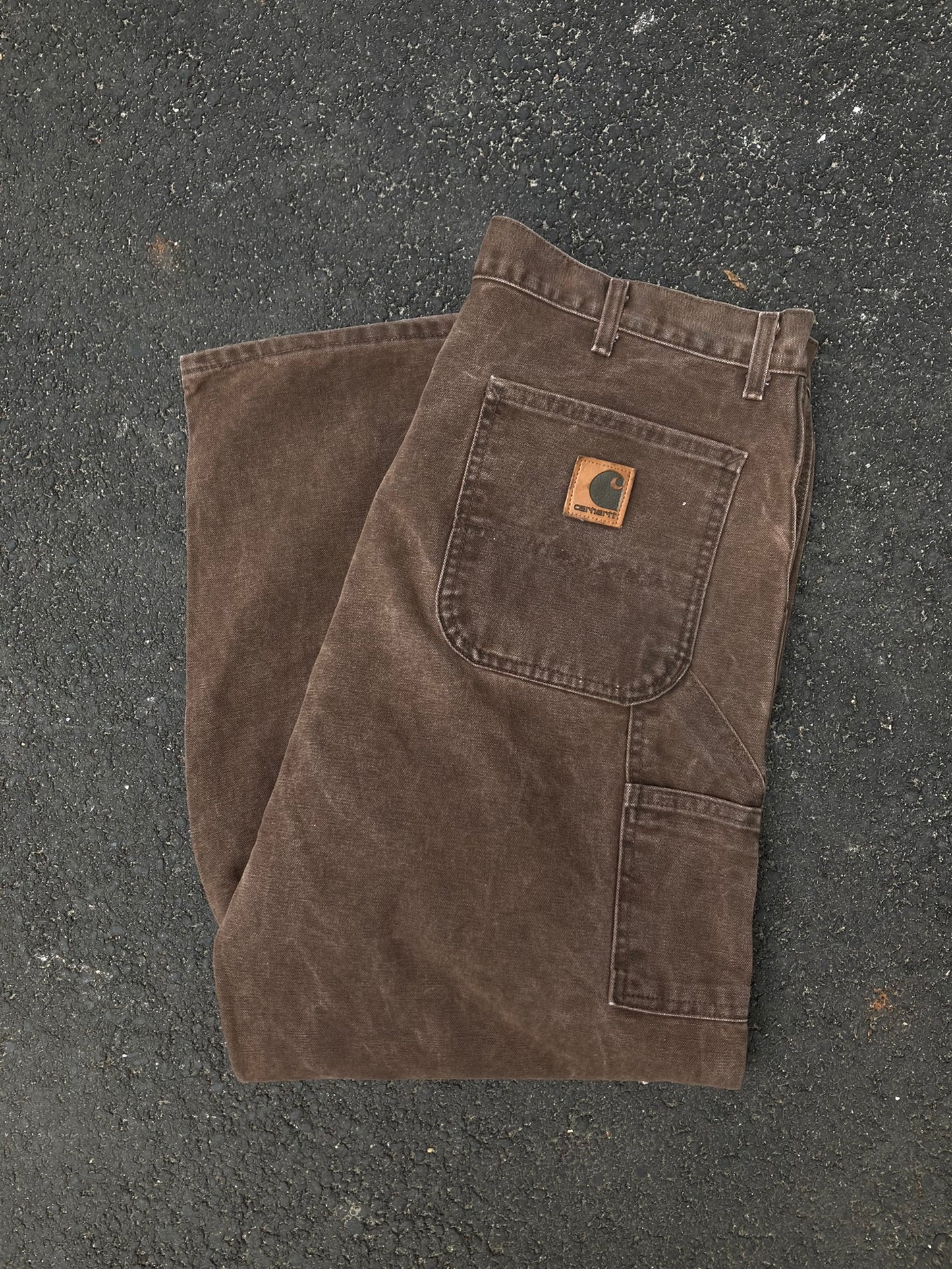 Carhartt Carpenter Pants - Made in USA Brown 2000
