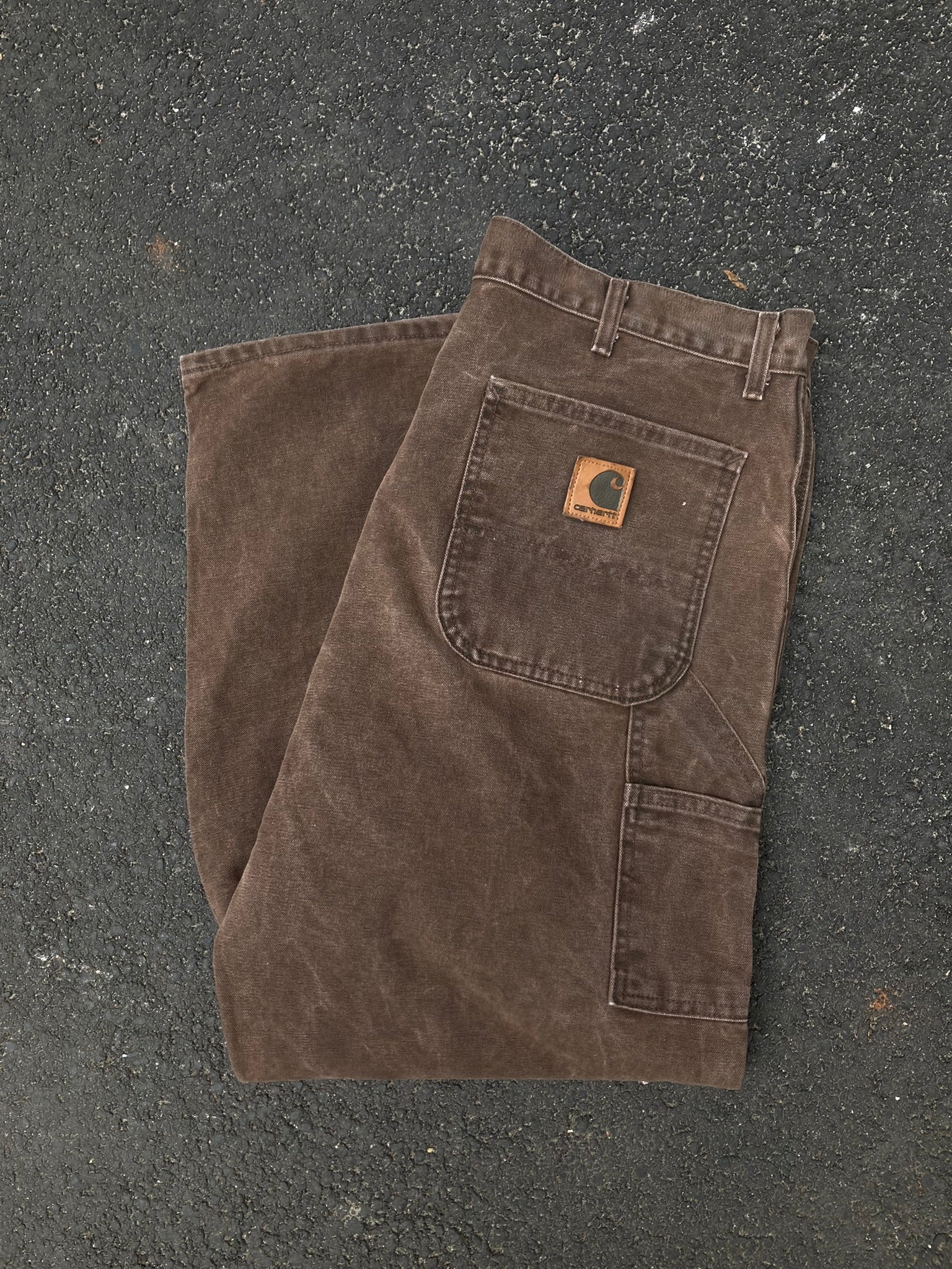 Carhartt Carpenter Pants - Made in USA Brown 2000