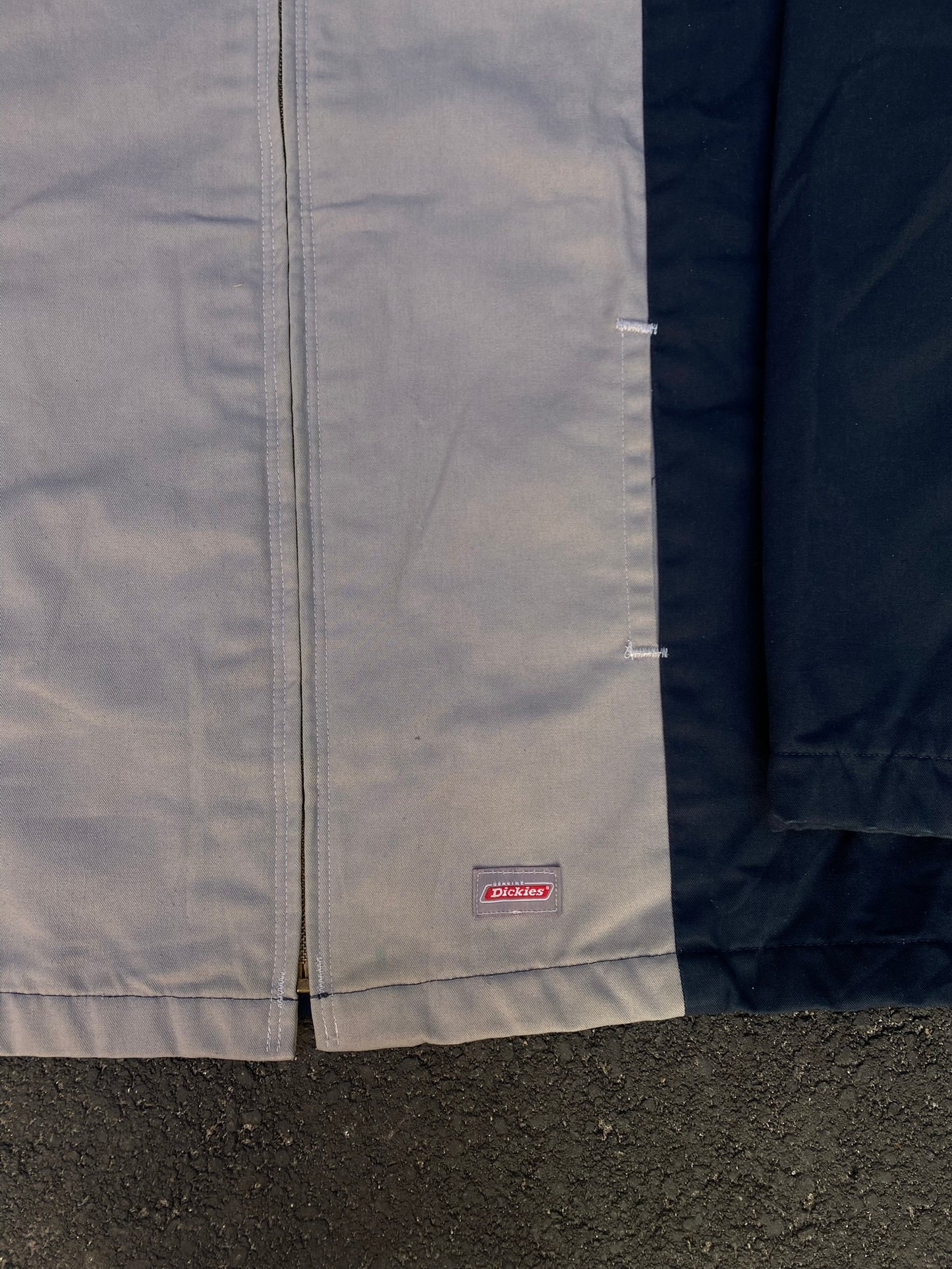 Vintage Dickies Eisenhower Two-Tone Work Jacket - Navy/Grey