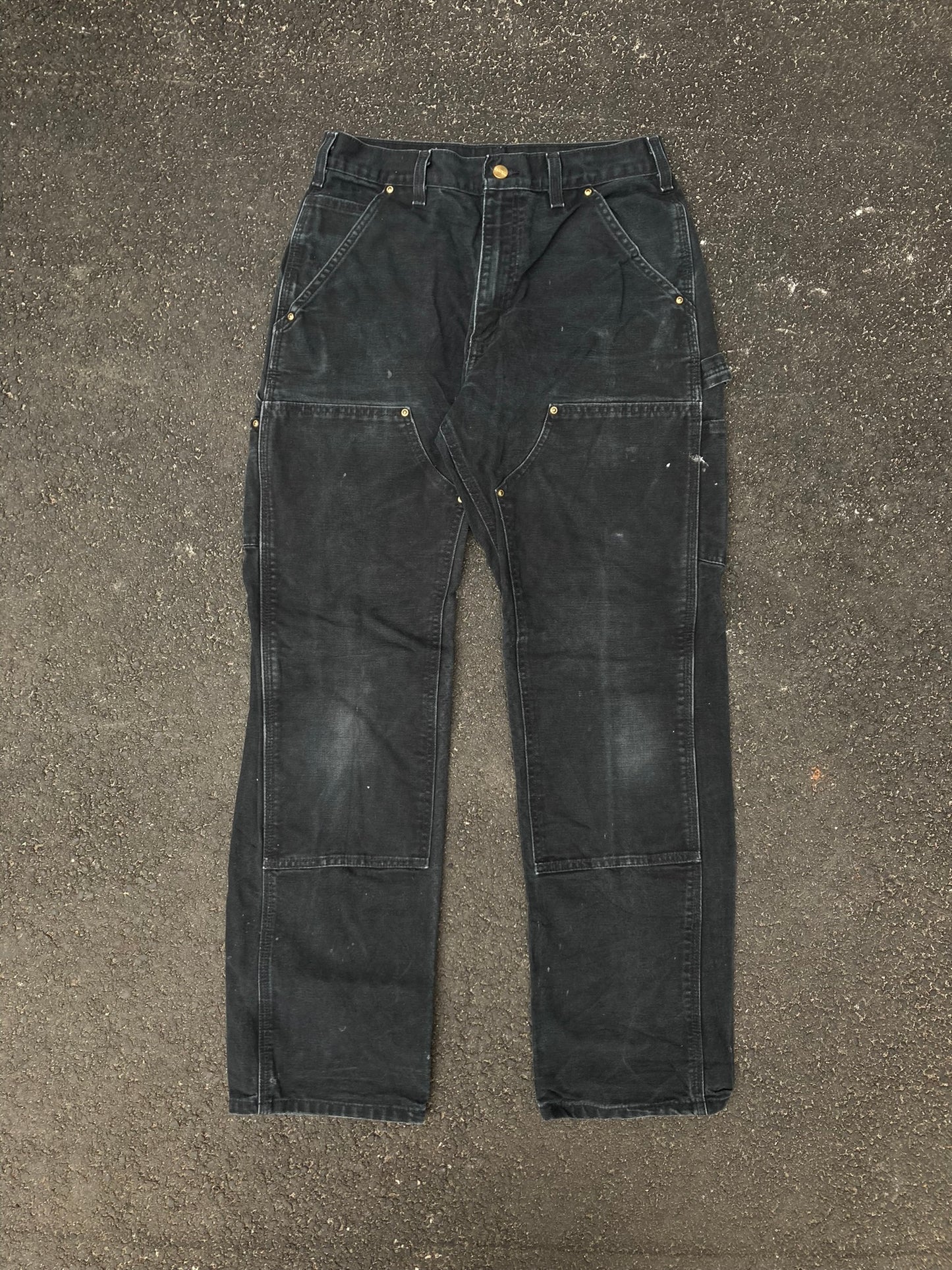 Carhartt Double Knee Carpenter Pants - Black