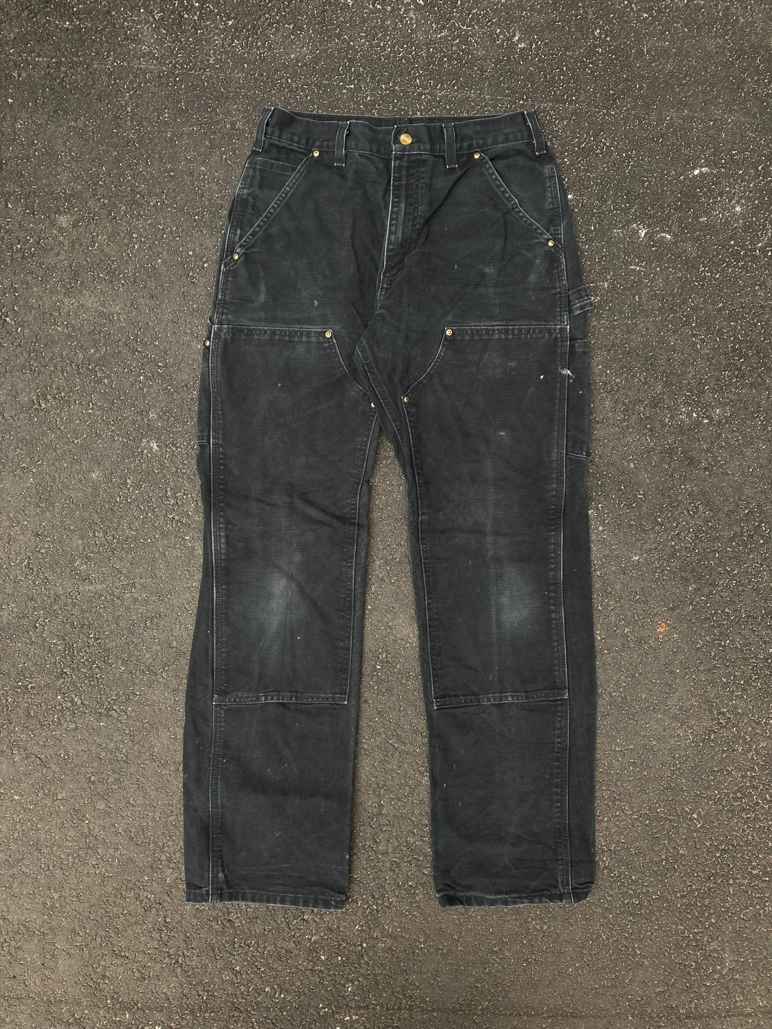Carhartt Double Knee Carpenter Pants - Black