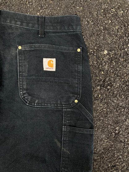 Vintage Carhartt Black Double Knee Made in USA Loose original fit Jeans