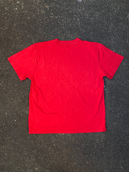 Dickies Red Pocket Tee - XL - Heavyweight Cotton Boxy Fit