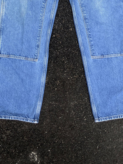 Carhartt Blue Double knee Dungaree fit Jeans