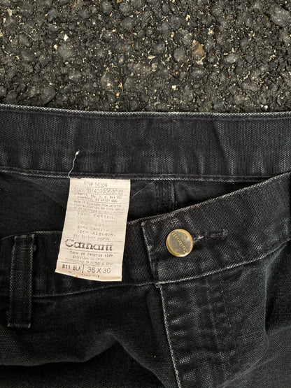 Carhartt Black Carpenter Pants Dungaree fit