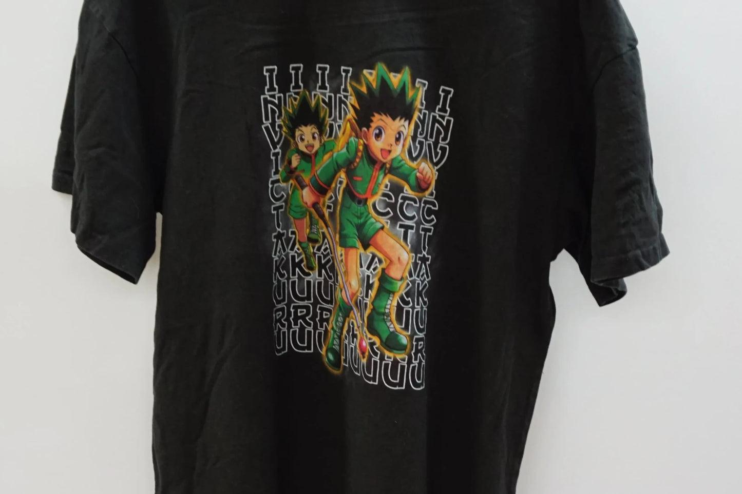 Vintage Black Hunter X Hunter Tee-Shirt Center