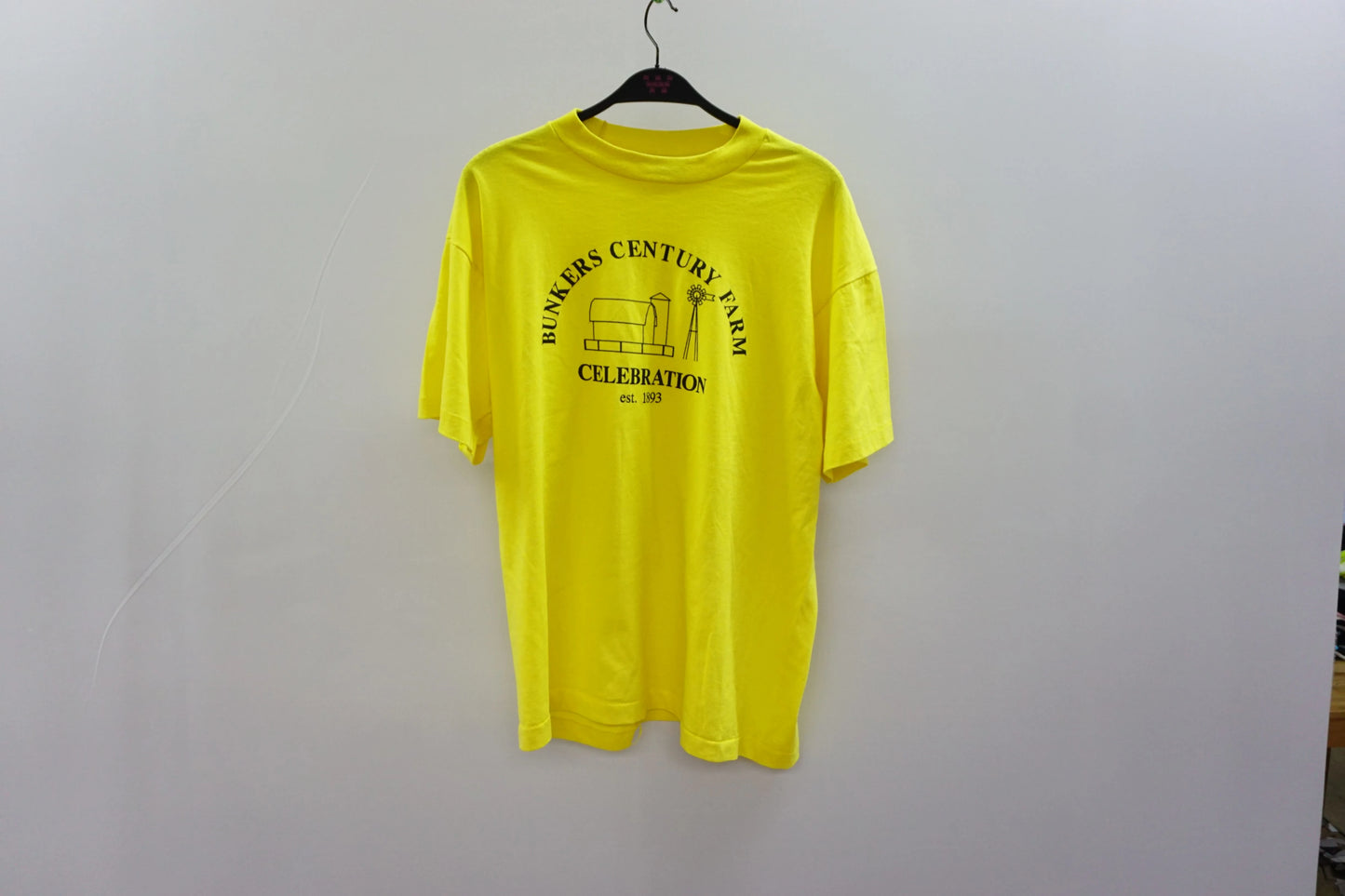 Vintage Best/Screen Stars Yellow Single Stich Tee-Shirt - 90s