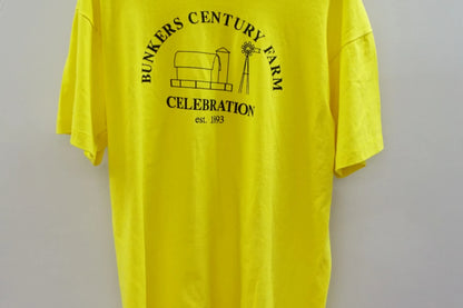 Vintage Best/Screen Stars Yellow Single Stich Tee-Shirt - 90s Center