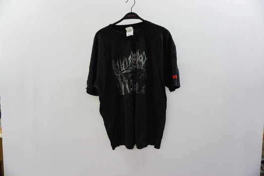 Vintage Gildan Black Crucifiction Tee-Shirt