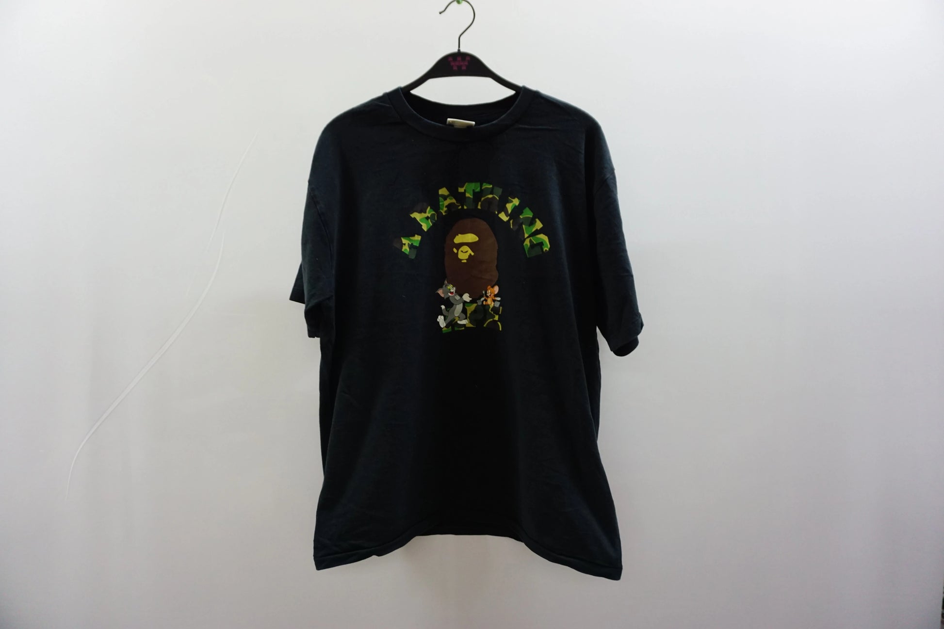 Vintage A Bathing Ape Black Tee-Shirt - Main Image
