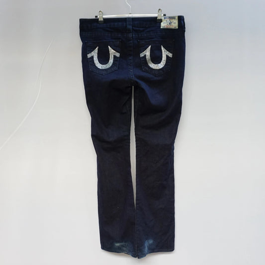 Vintage True Religion Dark Blue Boot Cut Low Waist