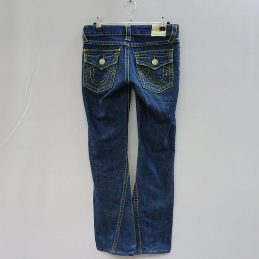 Vintage True Religion Blue Joey Big T Low Waist