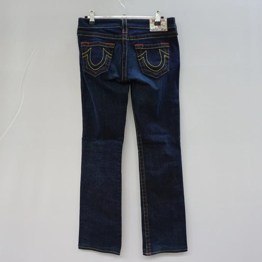 Vintage True Religion Blue Johnny Low Waist