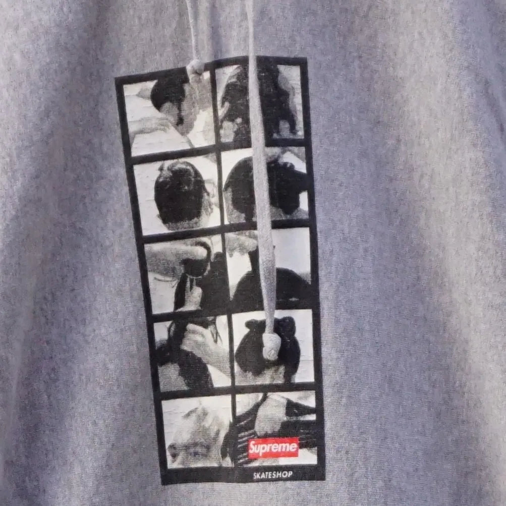 Vintage Supreme Gray Hoodie