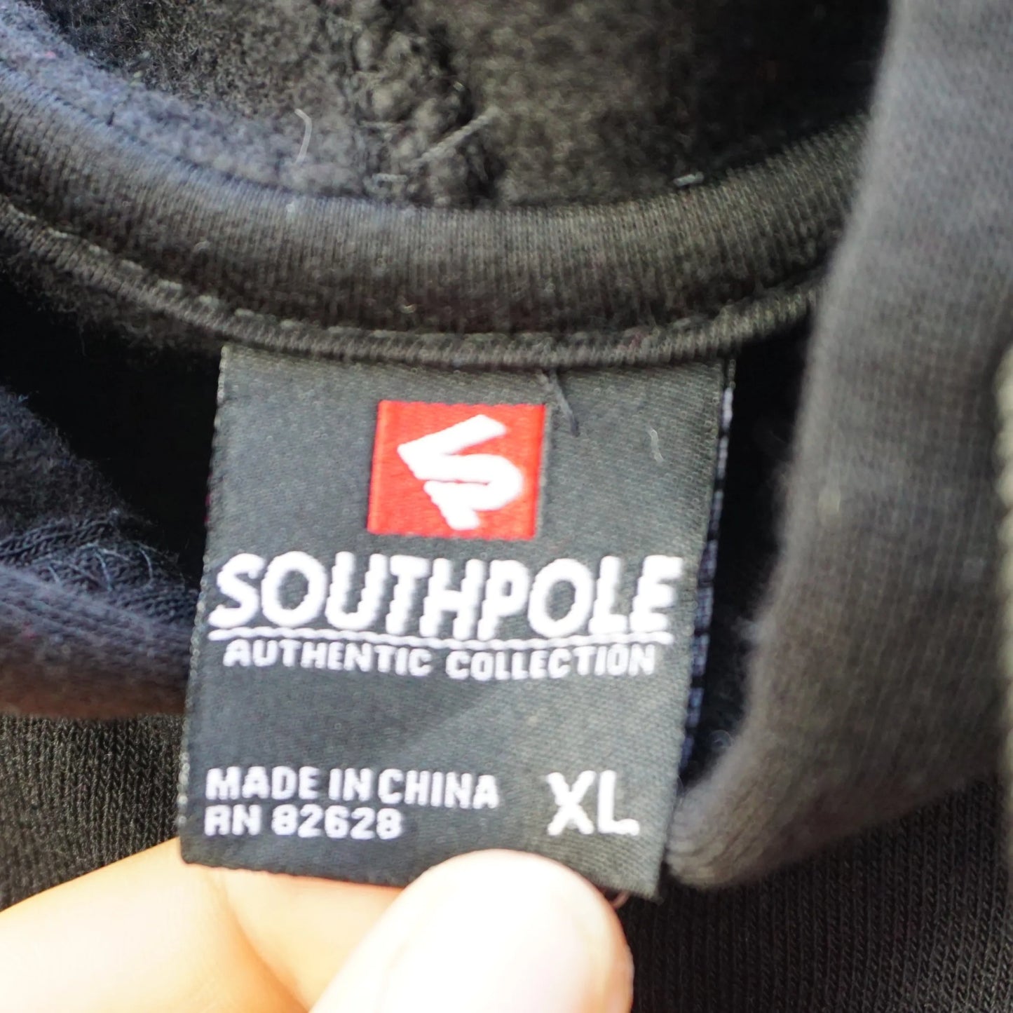 Vintage Southpole Black Hoodie