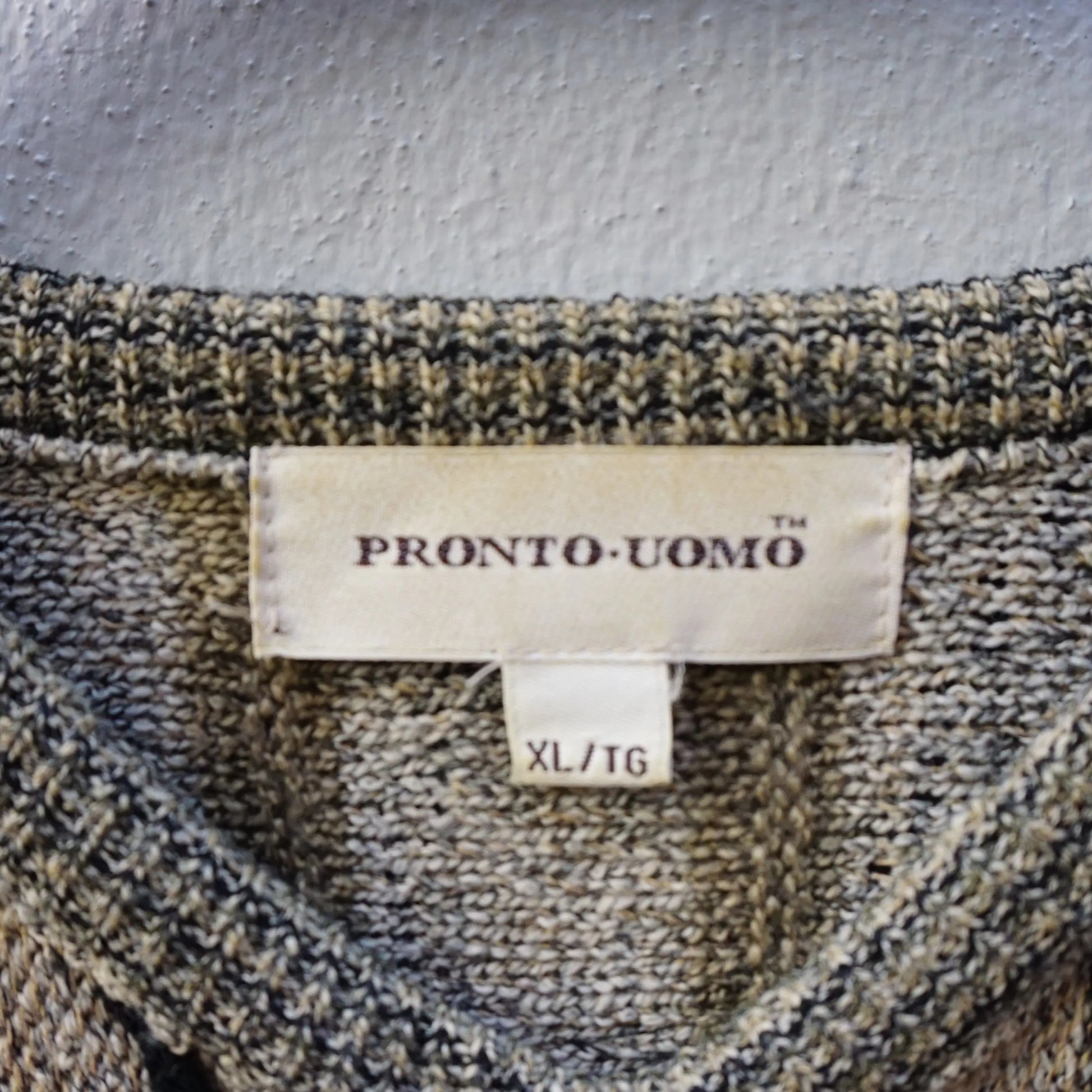 Vintage Not Branded Beige Sweater