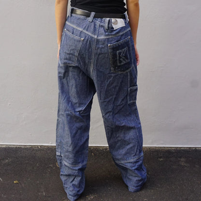 Vintage Karl Kani Blue Baggy Jeans