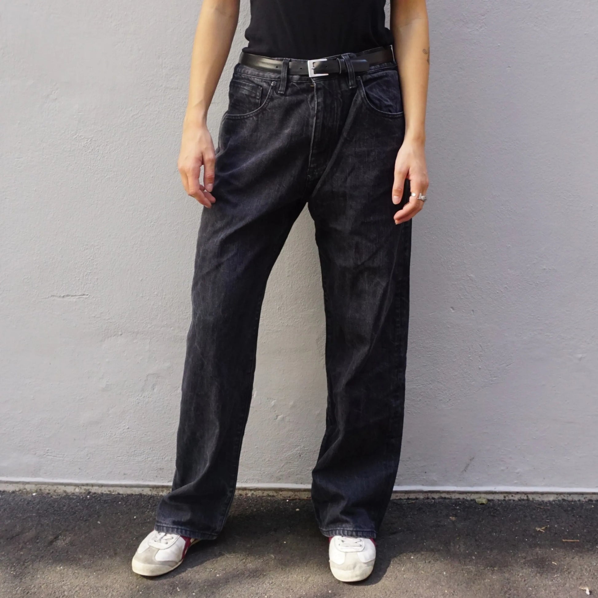 Vintage Sean John Black Baggy Jeans