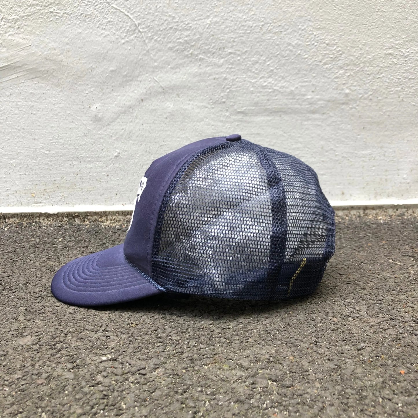 Vintage Navy Trucker Cap