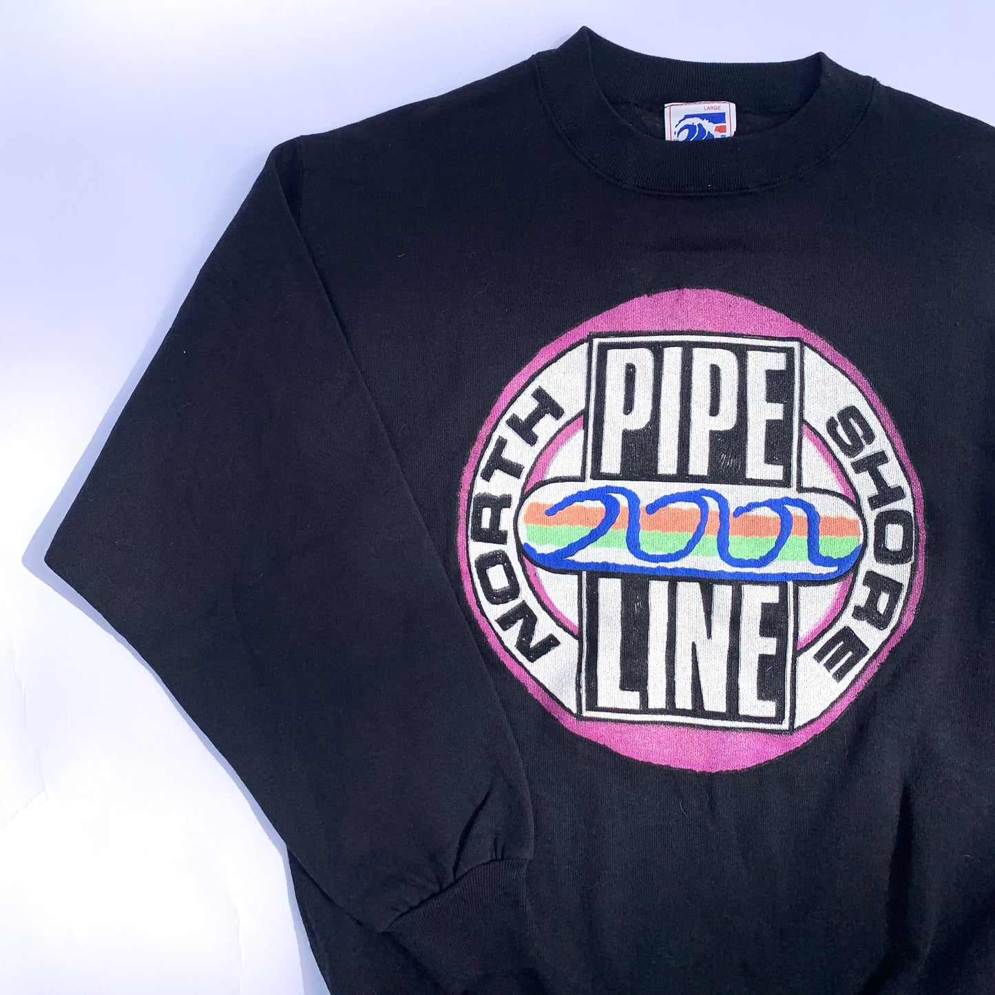 Black Sweatshirt - Pipe Line