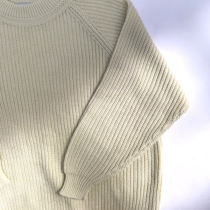 White/Beige Sweater