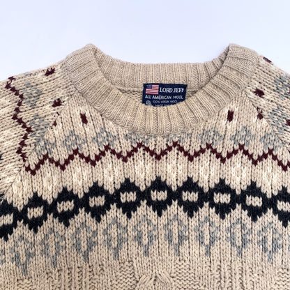 Light Brown Wool Sweater