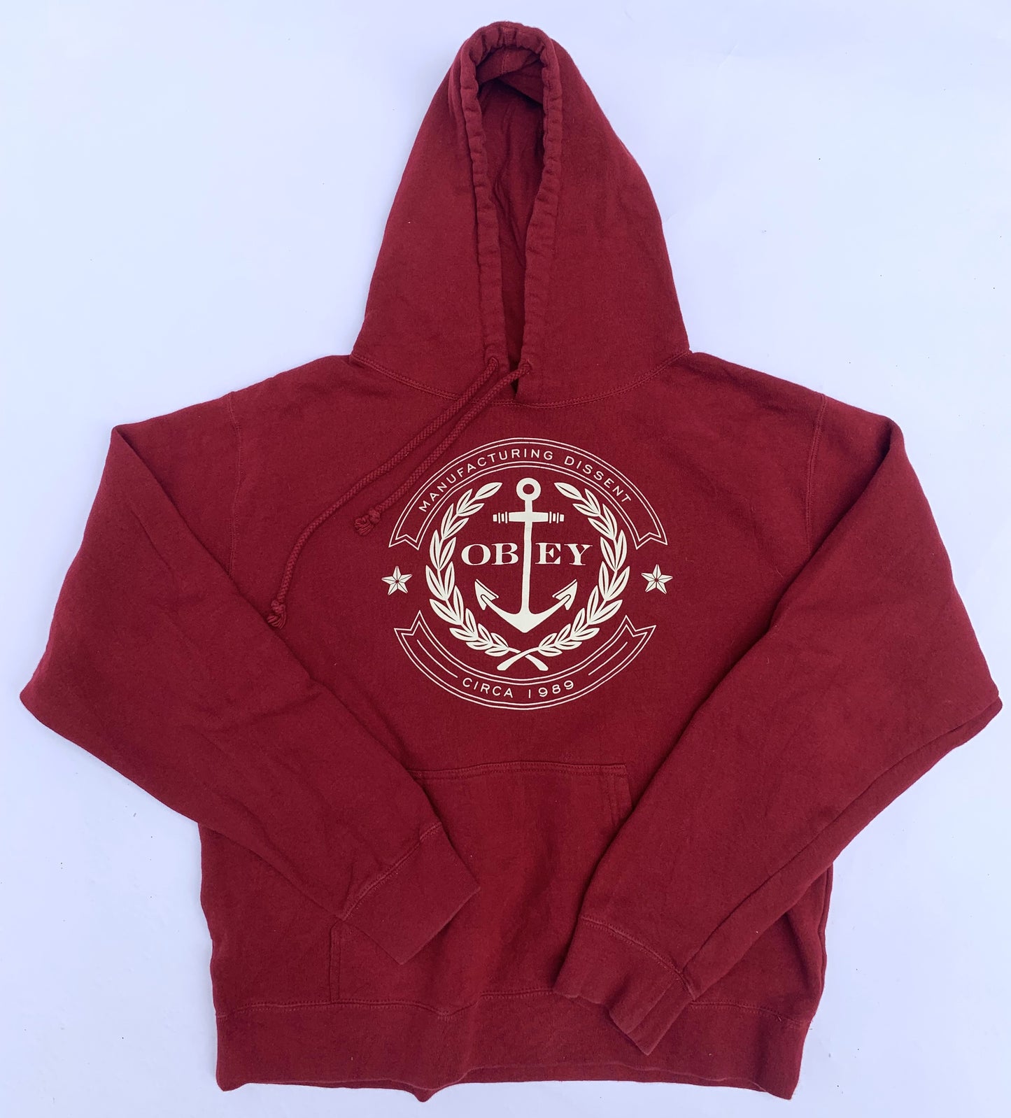 Red Obey Hoodie