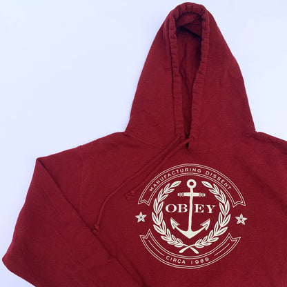 Red Obey Hoodie