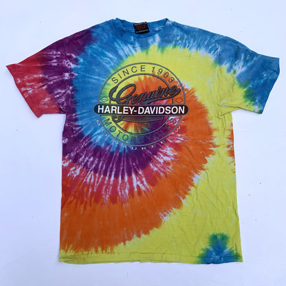 Tie Dye Harley Davidson Tee-Shirt