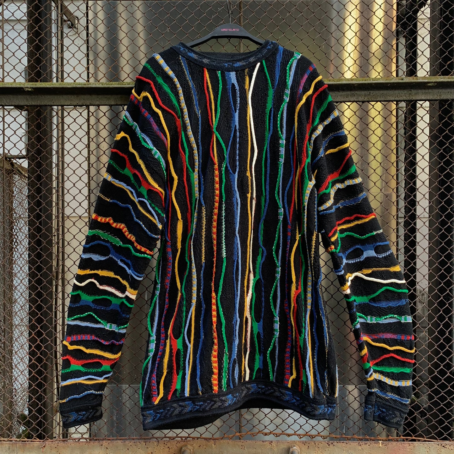 Coogi like Multicolor Oversized Sweater