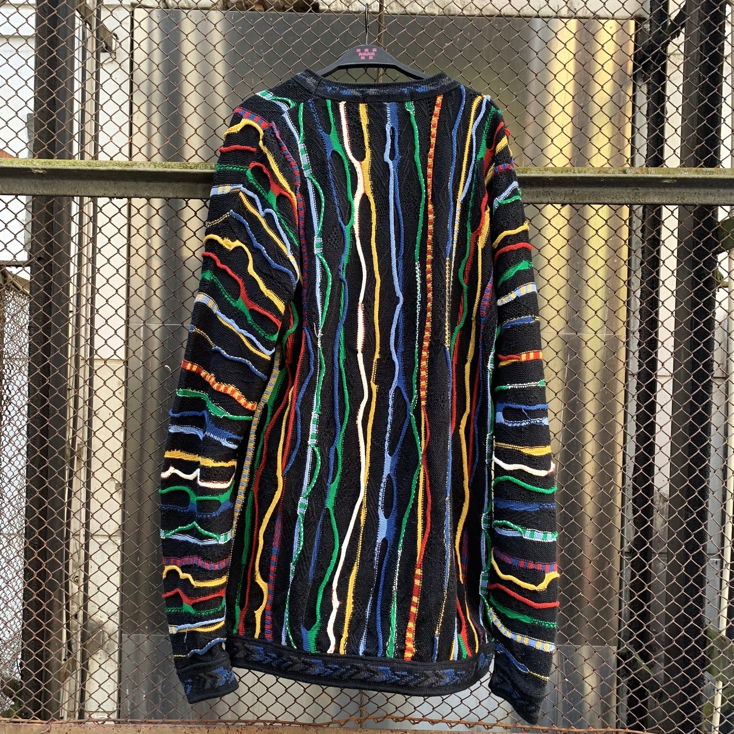 Coogi like Multicolor Oversized Sweater