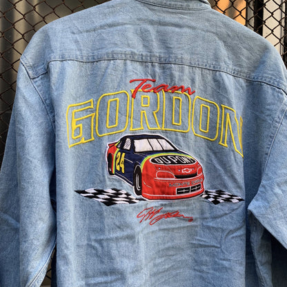 Vintage 24 Nascar Denim Shirt - Sponsor Dupont