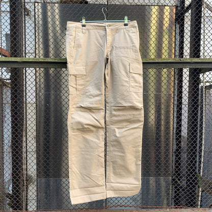 Beige Cargo Pants