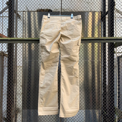 Beige Cargo Pants