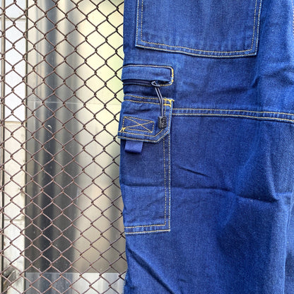 Denim Cargo Pants