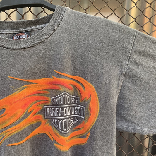 Flame Harley Davidson Tee-Shirt