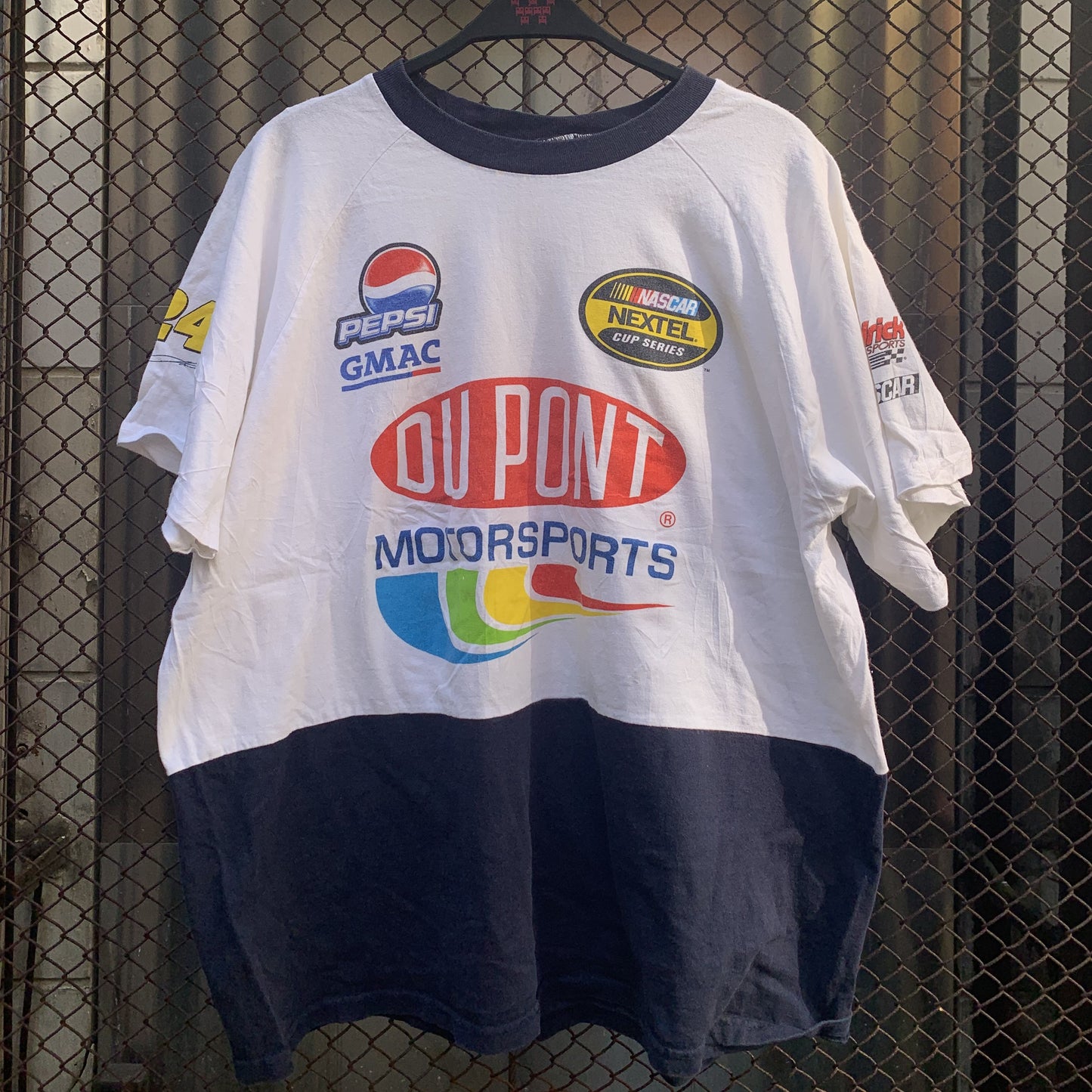 Vintage Nascar Tee-Shirt - Sponsor Dupont