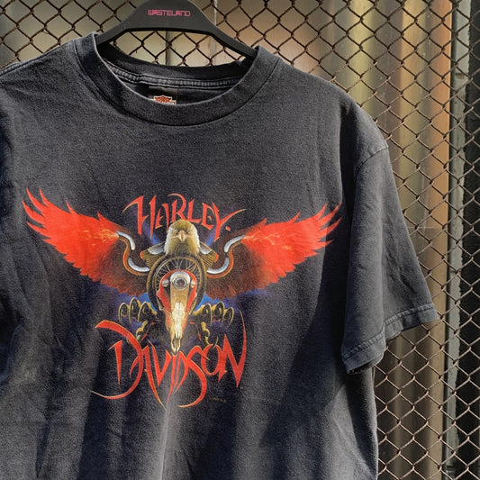 Golden Gate and Eagle Harley Davidson Tee-Shirt