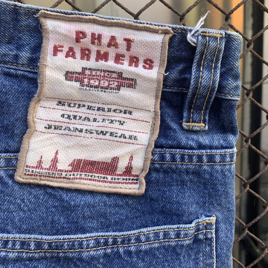 Phat Farm Denim Carpenter Shorts